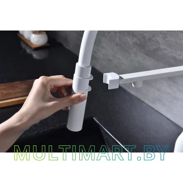 Смеситель Paulmark Magneto One Ma213188-WH (белый) картинка 9